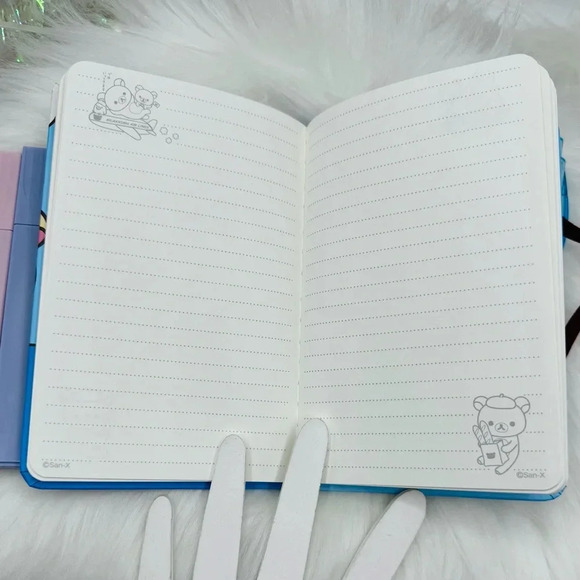 Rilakkuma Notebook & Pen Highlighter bundle - Picture 3 of 7
